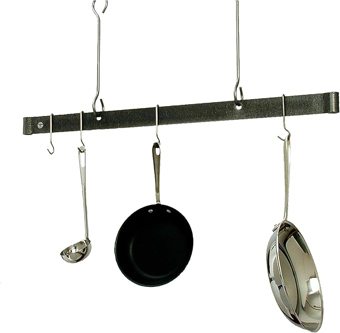 Enclume PR18-48 HS Premier 48-Inch Ceiling Bar, Hammered Steel