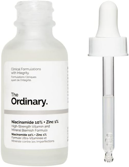 The Ordinary Niacinamide 10% + Zinc 1% Serum for Face, 30 ml